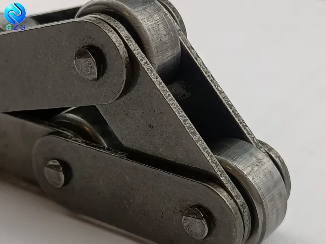 B-serie transportketting met dubbele steek rechte zijplaat